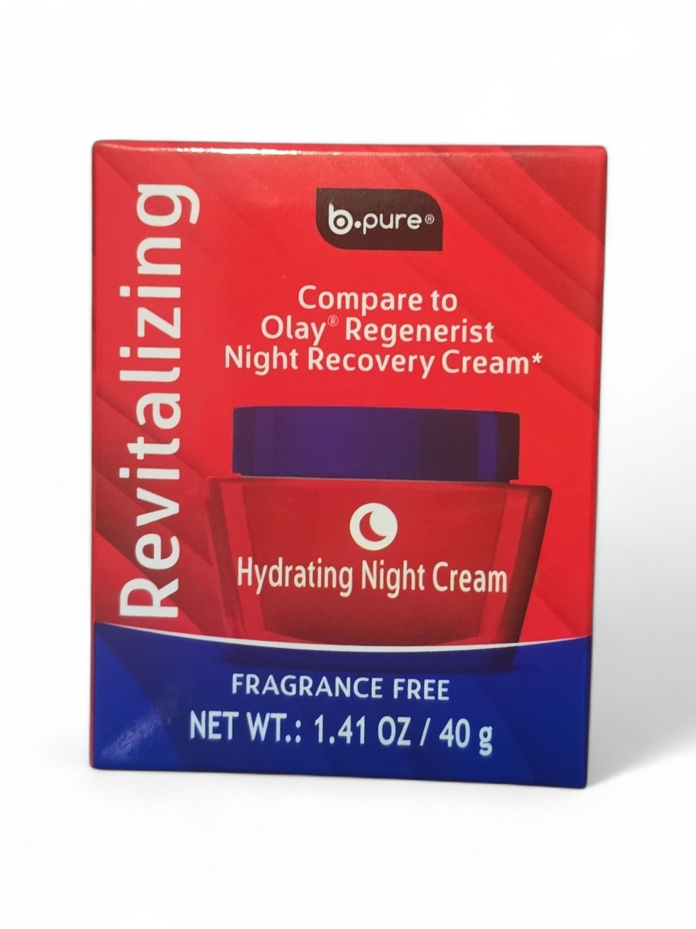 Revitalizing Hydrating Night Cream - Red